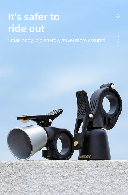 ROCKBROS Rétro Laiton Vélo Bell – Loud, Compact & Waterproof