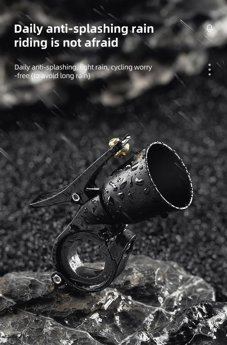 ROCKBROS Rétro Laiton Vélo Bell – Loud, Compact & Waterproof