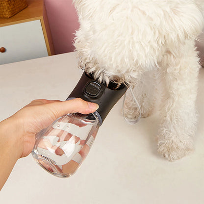 Bouteille d'eau pour chien portable et étanche – 350ml / 550ml