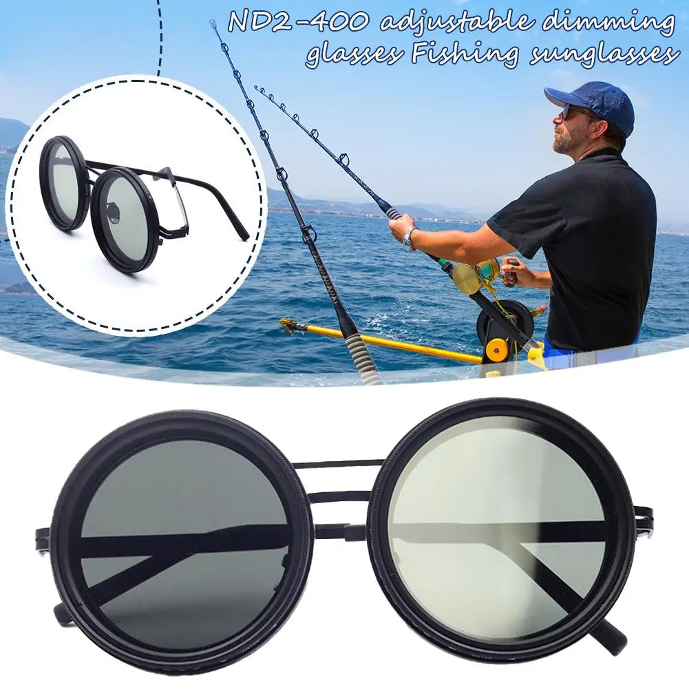 Lunettes Polarisées ND2-400 Réglables – Spéciales Pêche & Conduite