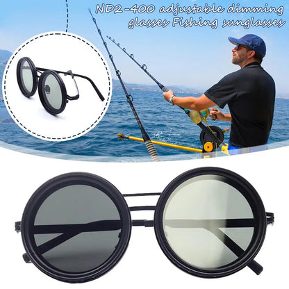 Lunettes Polarisées ND2-400 Réglables – Spéciales Pêche & Conduite