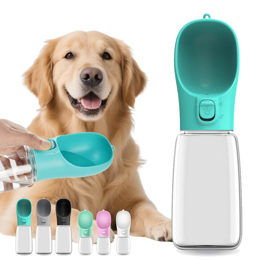 Bouteille d'eau pour chien portable et étanche – 350ml / 550ml