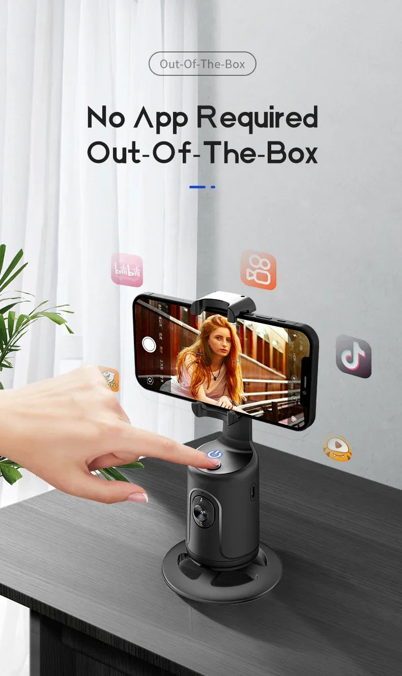 Trépied de Suivi Automatique Intelligent – L’outil parfait pour les créateurs de contenu !