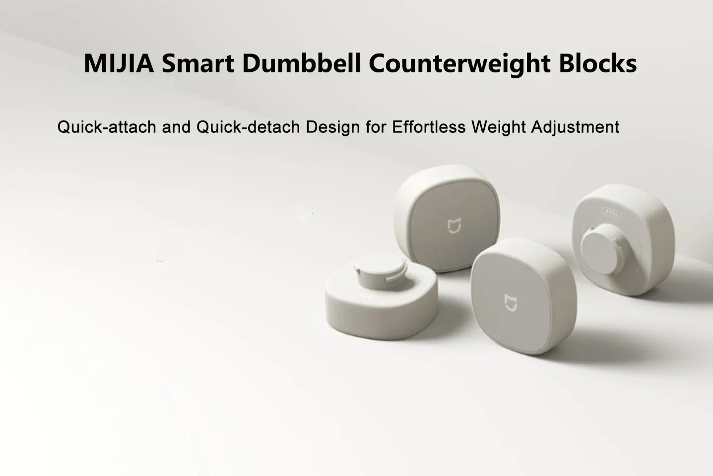 Xiaomi Mijia Smart Dumbbells – Haltères connectés avec affichage LED et coaching via Mi Home