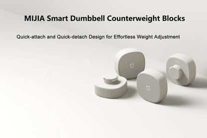 Xiaomi Mijia Smart Dumbbells – Haltères connectés avec affichage LED et coaching via Mi Home