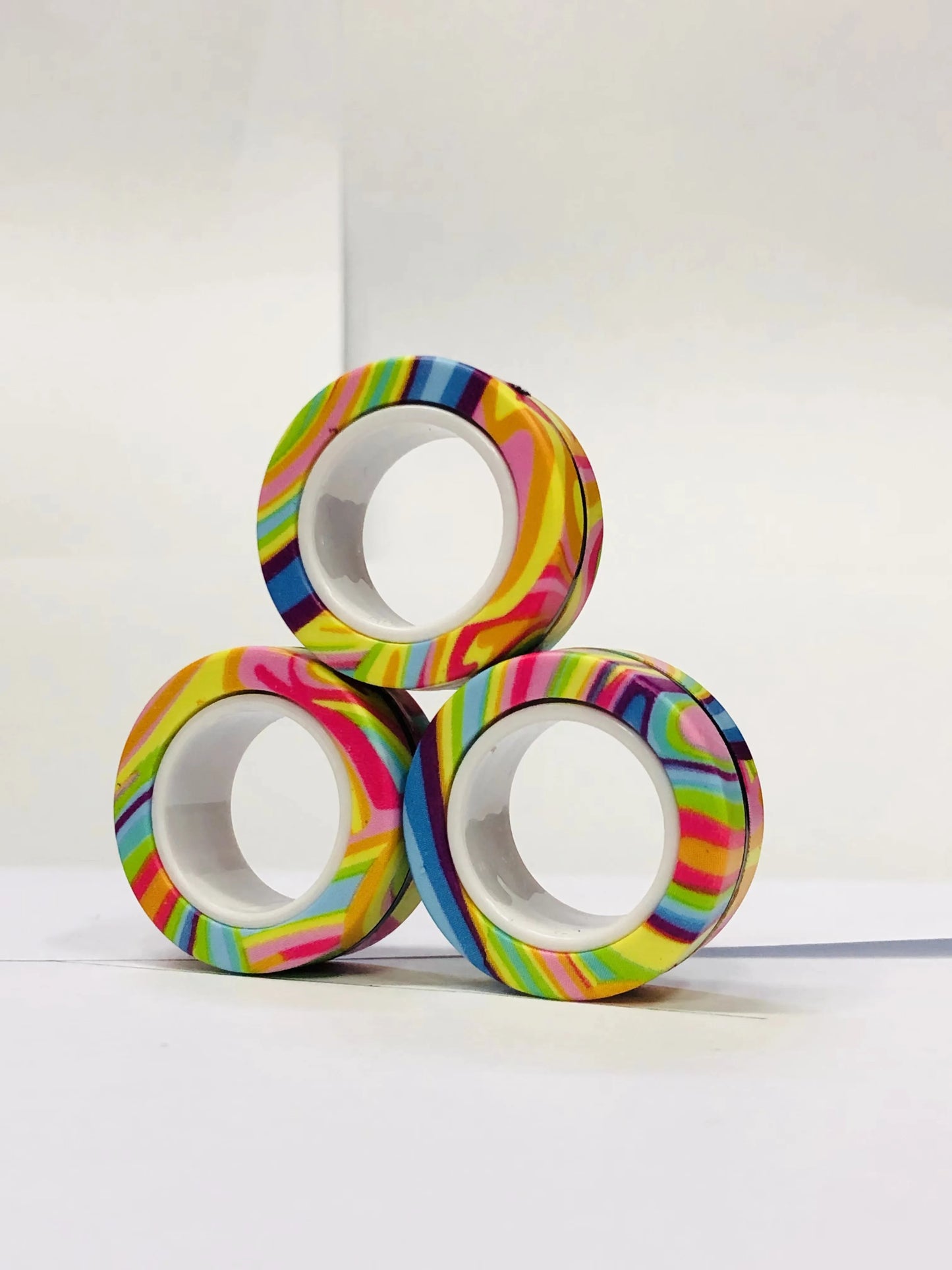 Anneaux magnétiques anti-stress – Lot de 3 | Soulagement de l'anxiété