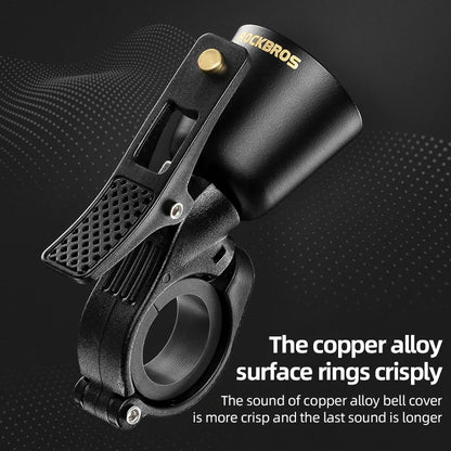 ROCKBROS Rétro Laiton Vélo Bell – Loud, Compact & Waterproof