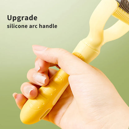 Brosse Double Face pour Chats et Chiens – Démêlage et Élimination des Poils