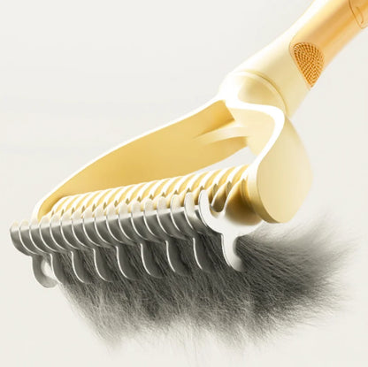 Brosse Double Face pour Chats et Chiens – Démêlage et Élimination des Poils