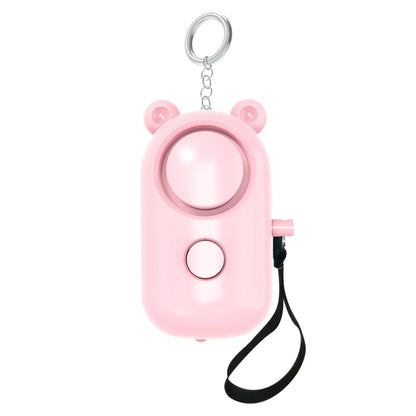 Porte-clés d'Alarme Auto-Défense pour Femmes – Sirène de 130 dB avec Lumière LED