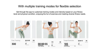 Xiaomi Mijia Smart Dumbbells – Haltères connectés avec affichage LED et coaching via Mi Home