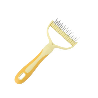 Brosse Double Face pour Chats et Chiens – Démêlage et Élimination des Poils