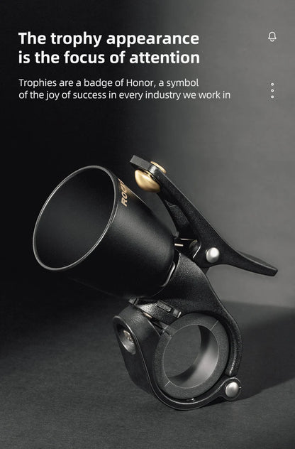 ROCKBROS Rétro Laiton Vélo Bell – Loud, Compact & Waterproof